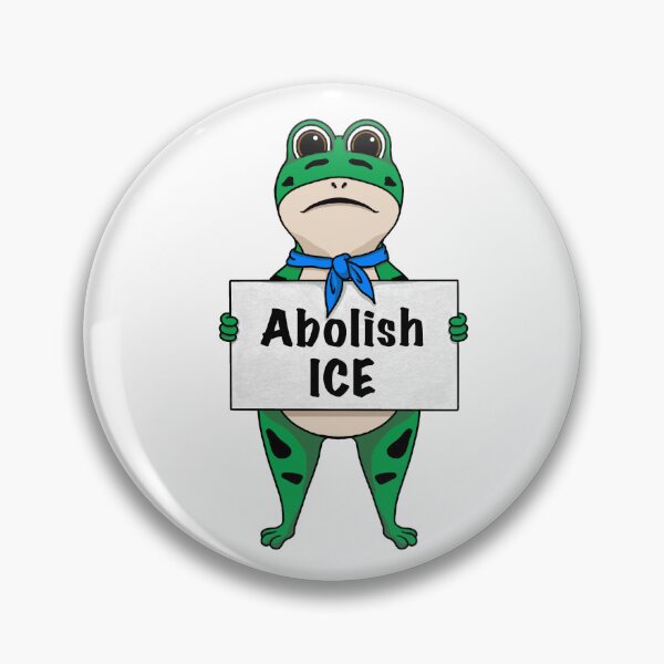 Item preview, Portland Frog - Abolish ICE designed and sold by Arcanelle-art.