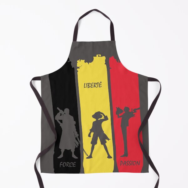 Item preview, One Piece Belgique Tribute | Liberté, Force, Passion Minimalist Design designed and sold by T-Chou.