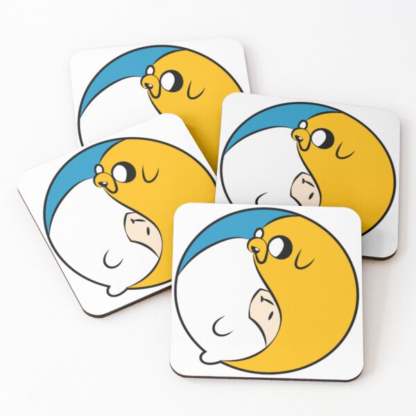 Item preview, Adventure Time Jake and Finn Yin and Yang designed and sold by kyokyyosei.