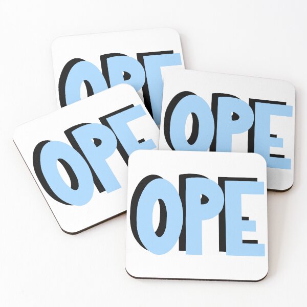 Item preview, Ope in Blue designed and sold by BrushedByGrace.