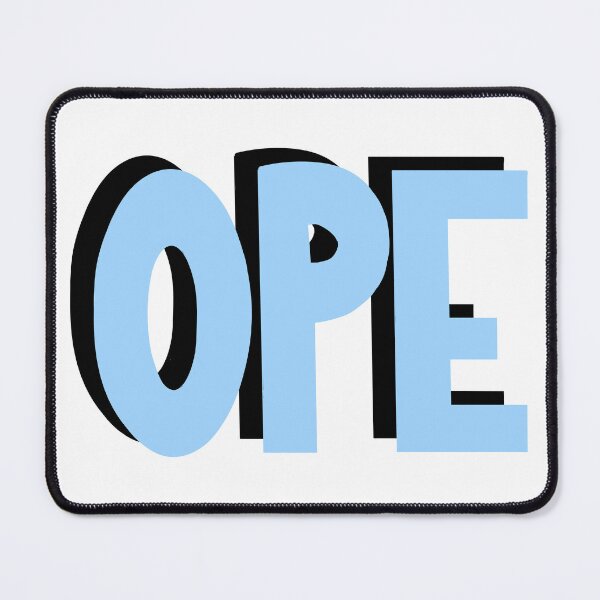 Item preview, Ope in Blue designed and sold by BrushedByGrace.