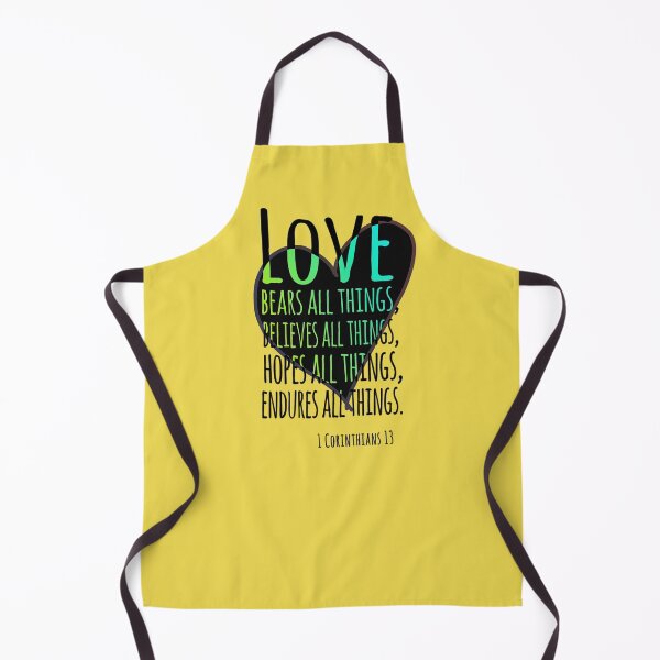 Item preview, Enduring Love: 1 Corinthians 13 Heart Design designed and sold by Alondra.