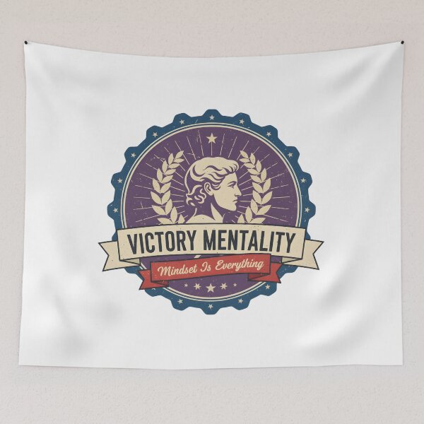 Item preview, Victory Mentality | Mindset Is Everything designed and sold by DailyVibesMerch.