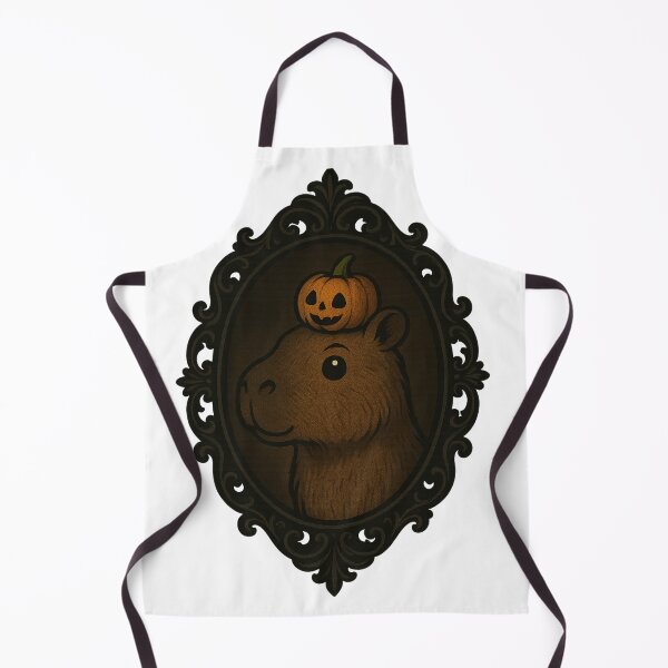 Item preview, Gothic Halloween Capybara designed and sold by SnazAFraz.