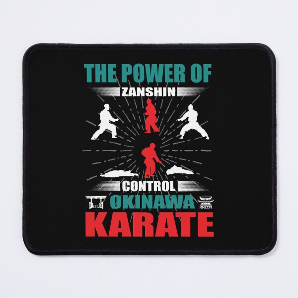 Item preview, Okinawa Karate Zanshin Design designed and sold by RetroMaritalArt.