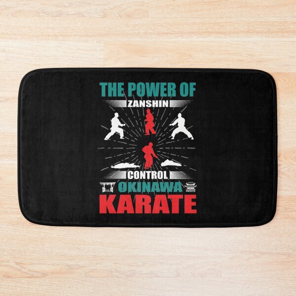 Item preview, Okinawa Karate Zanshin Design designed and sold by RetroMaritalArt.