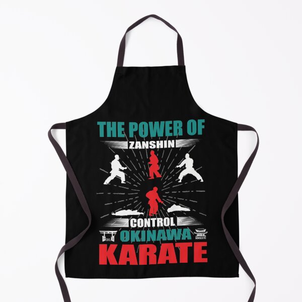 Item preview, Okinawa Karate Zanshin Design designed and sold by RetroMaritalArt.