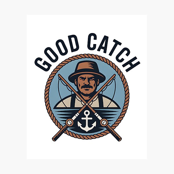 Item preview, Fisherman’s Badge designed and sold by SignumShop.