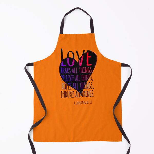 Item preview, Enduring Love: 1 Corinthians 13 Heart Design designed and sold by Alondra.