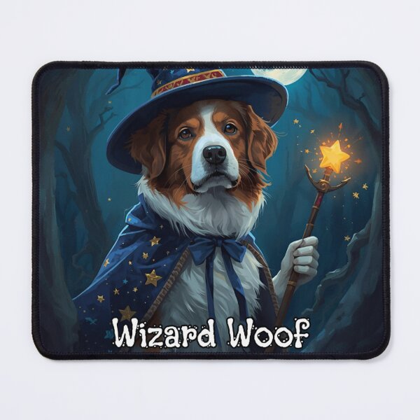 Item preview, Wizard Woof designed and sold by PetJoyPrintsCO.