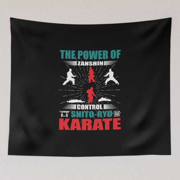 Item preview, Shito-Ryu Karate Zanshin Design designed and sold by RetroMaritalArt.