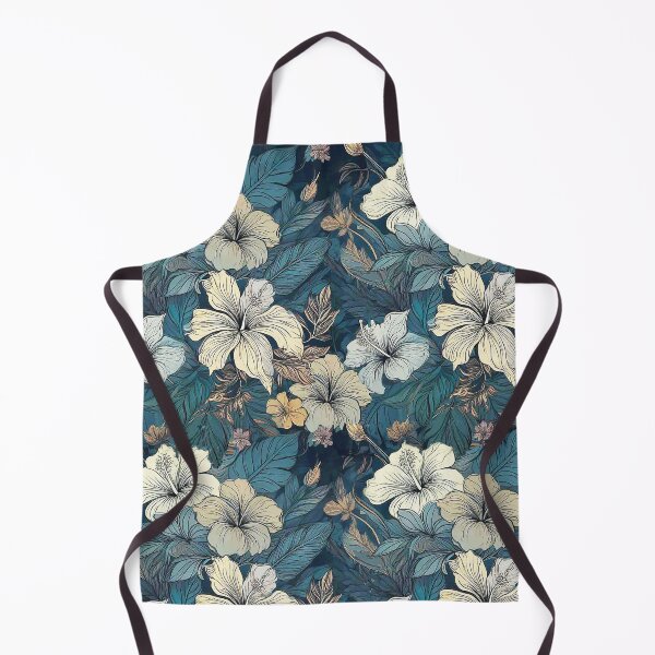 Item preview, Hawaiian Hibiscus Barkcloth: Vintage Aloha Shirt designed and sold by J Marielle Designs.
