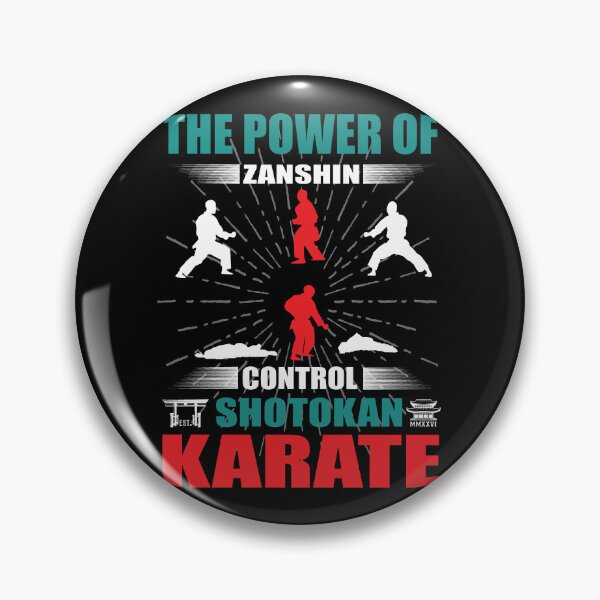 Item preview, Shotokan Karate Zanshin Design designed and sold by RetroMaritalArt.