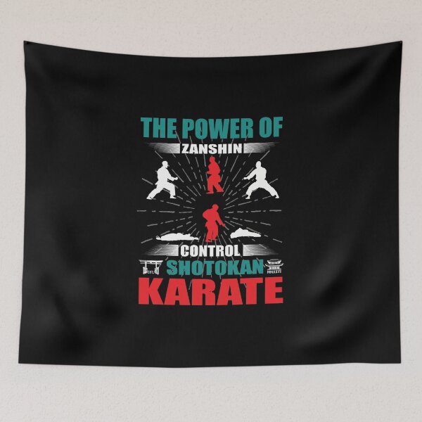 Item preview, Shotokan Karate Zanshin Design designed and sold by RetroMaritalArt.