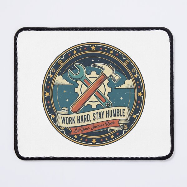 Item preview, Work Hard, Stay Humble | Let Your Success Roar designed and sold by DailyVibesMerch.