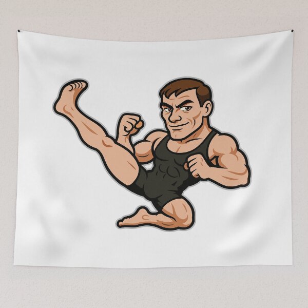 Item preview, Fit Fighter Muscles from Brussels high kick spandex designed and sold by pixel-overdose.