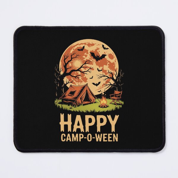 Item preview, Happy Camp-O-Ween Halloween Camping 3 designed and sold by BeetleMalon.