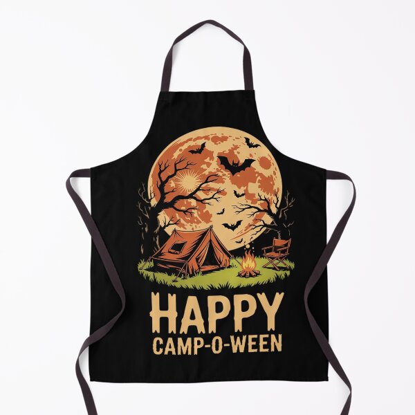 Item preview, Happy Camp-O-Ween Halloween Camping 3 designed and sold by BeetleMalon.
