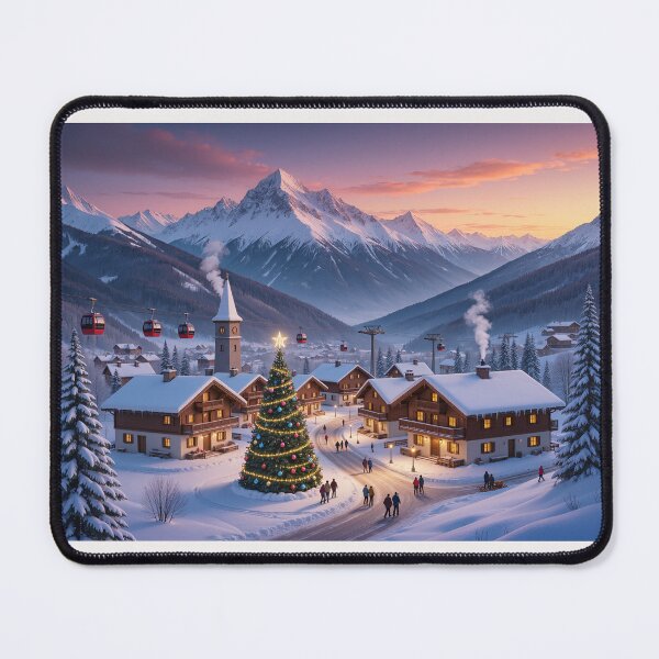 Item preview, Swiss Christmas in the Mountains designed and sold by Serenity_g1s.