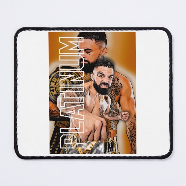 Item preview, Platinum Mike Perry – Bare Knuckle King Artwork by GrizzlyGFX | The Walking God’s Green Warrior designed and sold by GrizzlyCollective.