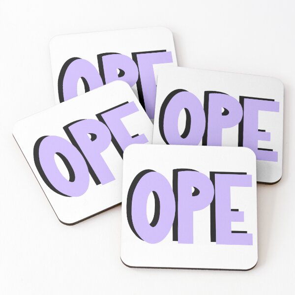 Item preview, Ope in Purple designed and sold by BrushedByGrace.