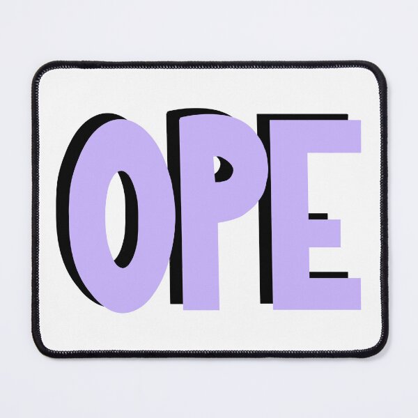 Item preview, Ope in Purple designed and sold by BrushedByGrace.