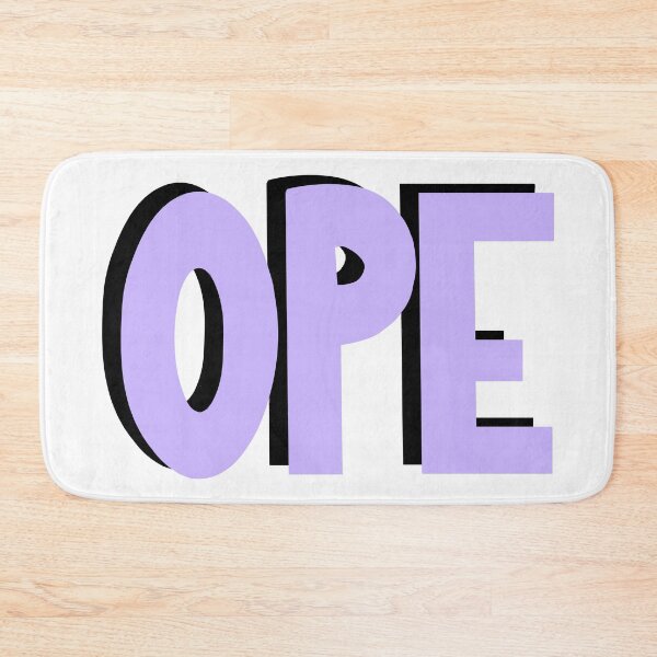 Item preview, Ope in Purple designed and sold by BrushedByGrace.