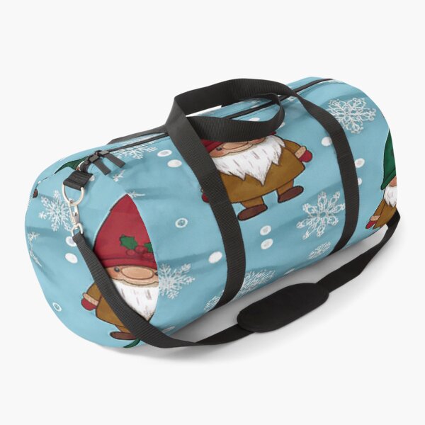Item preview, Winter Gnomes Amid Snowflakes designed and sold by 3littlebears.