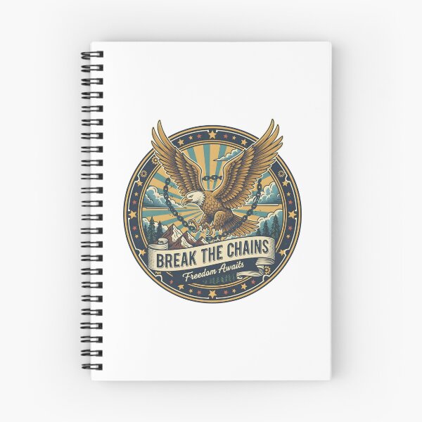 Item preview, Break the Chains | Freedom Awaits designed and sold by DailyVibesMerch.