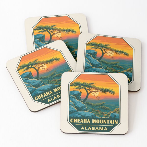 Item preview, Cheaha Mountain Vista – Alabama Vector Landscape designed and sold by Gideon Emmerich.