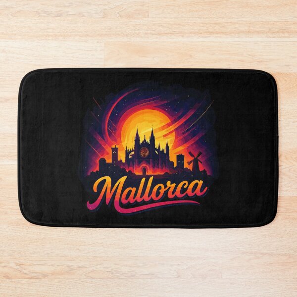 Item preview, Mallorca Island Holiday Silhouette Summer Gift designed and sold by Pineapple-Tree.