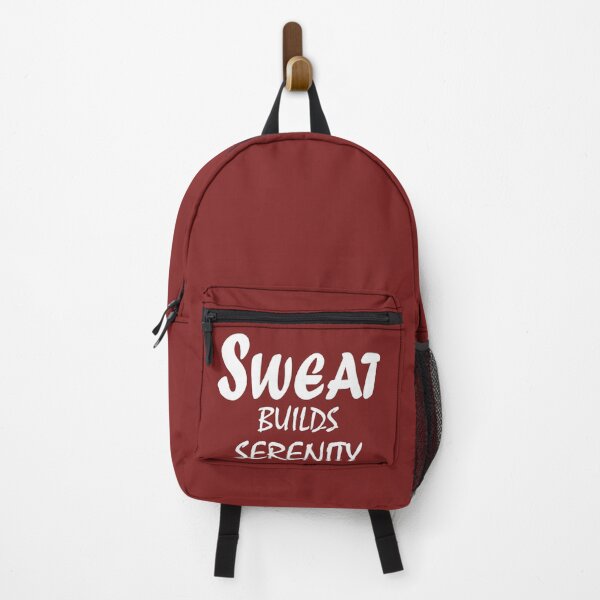 Item preview, Sweat Builds Serenity – Discipline & Strength Quote Design designed and sold by ArtNestVerse.