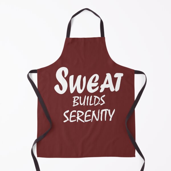 Item preview, Sweat Builds Serenity – Discipline & Strength Quote Design designed and sold by ArtNestVerse.