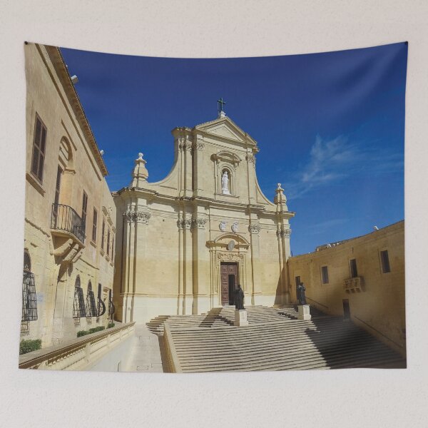 Item preview, Cathedral Of The Assumption Gozo Island Malta Mediterranean designed and sold by eclecTEEq.