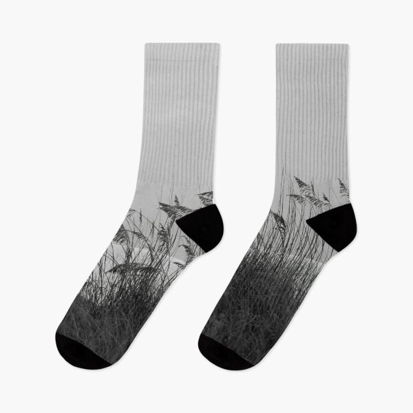Item preview, Black and white sea oats designed and sold by Jmb67.