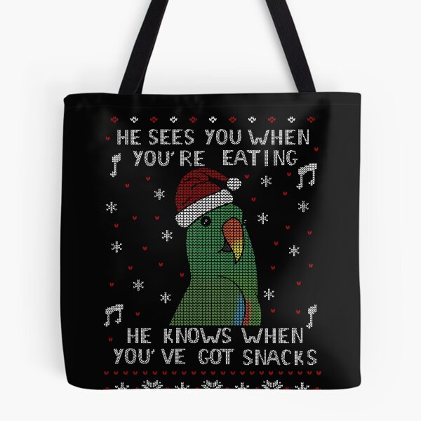 Item preview, Snack Male Eclectus Ugly Christmas designed and sold by FandomizedRose.