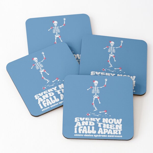 Item preview, EDS Awareness – Every Now and Then I Fall Apart Skeleton designed and sold by Designs by Jesabee.