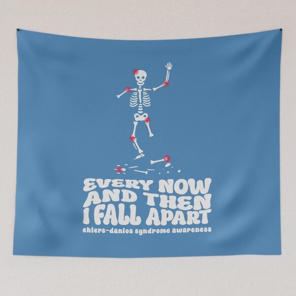 Item preview, EDS Awareness – Every Now and Then I Fall Apart Skeleton designed and sold by Jesabee Designs.
