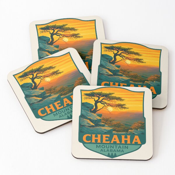 Item preview, Cheaha Mountain Vista – Alabama Vector Landscape designed and sold by Gideon Emmerich.