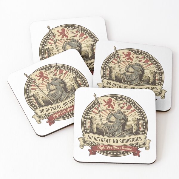 Item preview, No Retreat, No Surrender | Fight For Your Future designed and sold by DailyVibesMerch.
