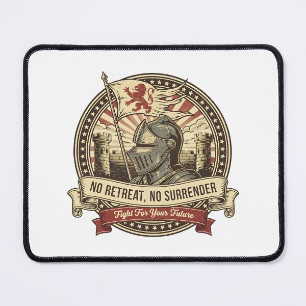 Item preview, No Retreat, No Surrender | Fight For Your Future designed and sold by DailyVibesMerch.
