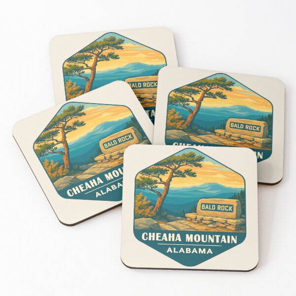 Item preview, Cheaha Mountain Vista – Alabama Vector Landscape designed and sold by Gideon Emmerich.