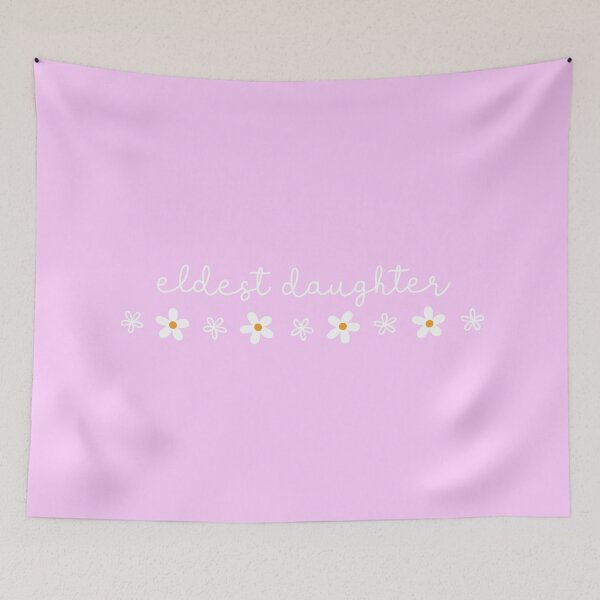 Item preview, Eldest Daughter - Funny Family Quote Daisy Flower Minimalist Design designed and sold by MyMomentShirt.