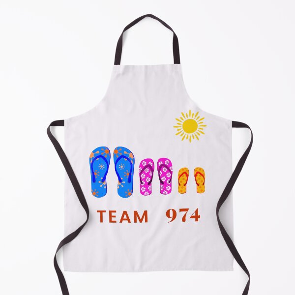 Item preview, TEAM 974 flip-flops designed and sold by KONTOUR-SOMIN.