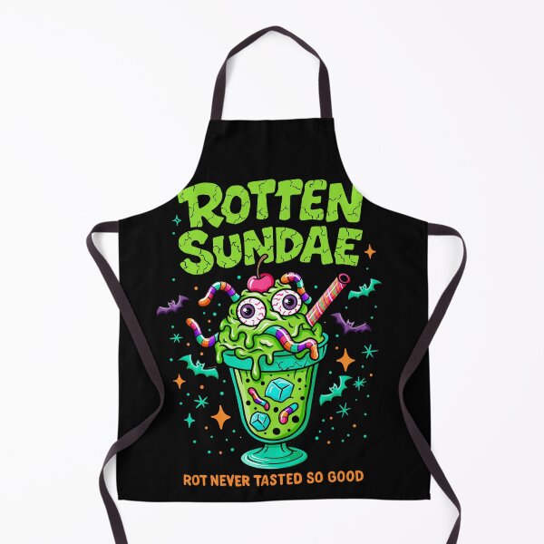 Item preview, Rotten Sundae – Creepy Cute Ice Cream Horror Design designed and sold by October Forever.