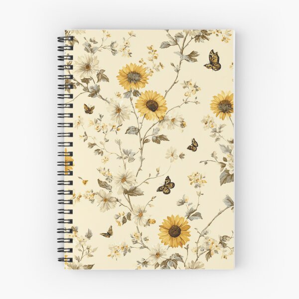 Item preview, Cottagecore Sunflowers and Butterflies designed and sold by RowanDraco.