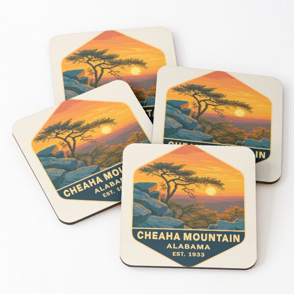 Item preview, Cheaha Mountain Vista – Alabama Vector Landscape designed and sold by Gideon Emmerich.