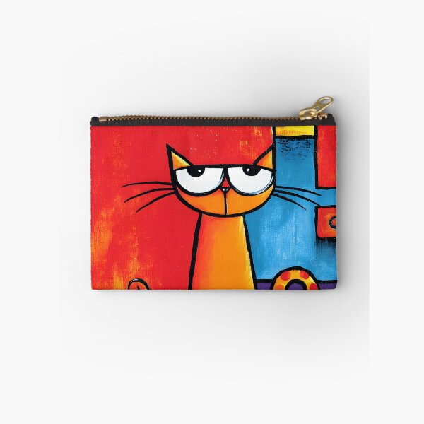 Item preview, Morning Chaos Mode On- Orange Cat Guarding Its Coffee Like It's Liquid Gold designed and sold by OlfactoART Studio.