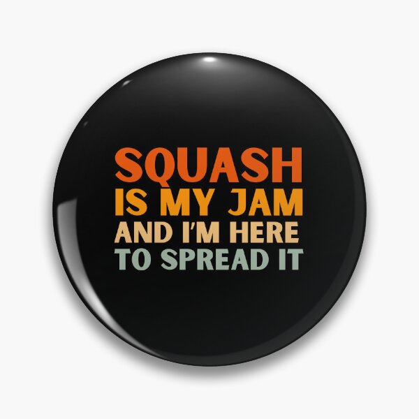 Item preview, Squash Is My Jam Funny Colorful Squash Player designed and sold by StrideSuccess.
