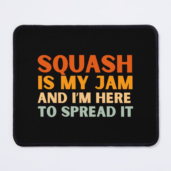 Item preview, Squash Is My Jam Funny Colorful Squash Player designed and sold by StrideSuccess.